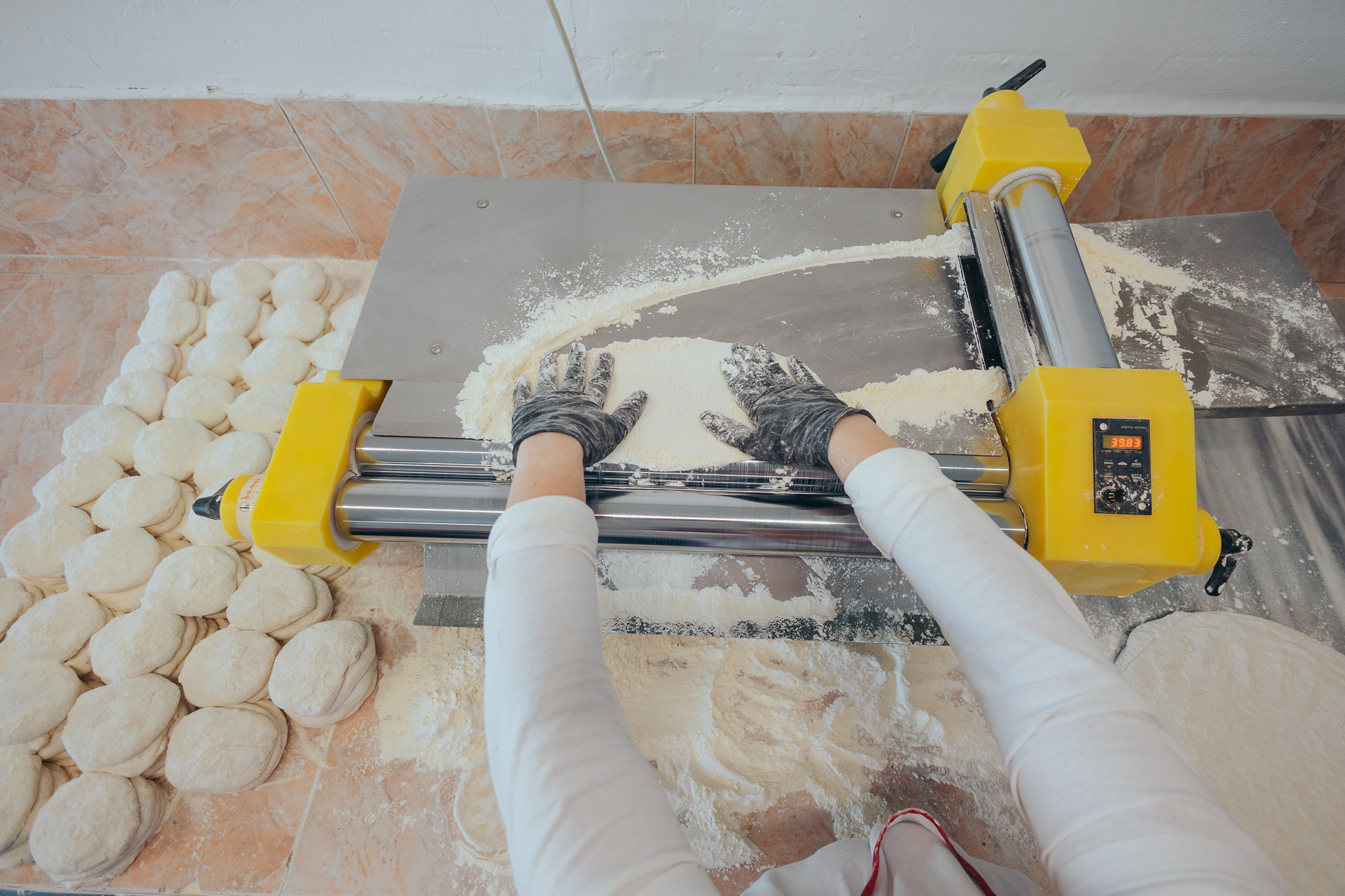 Foi de plăcintă proaspete făcute manual