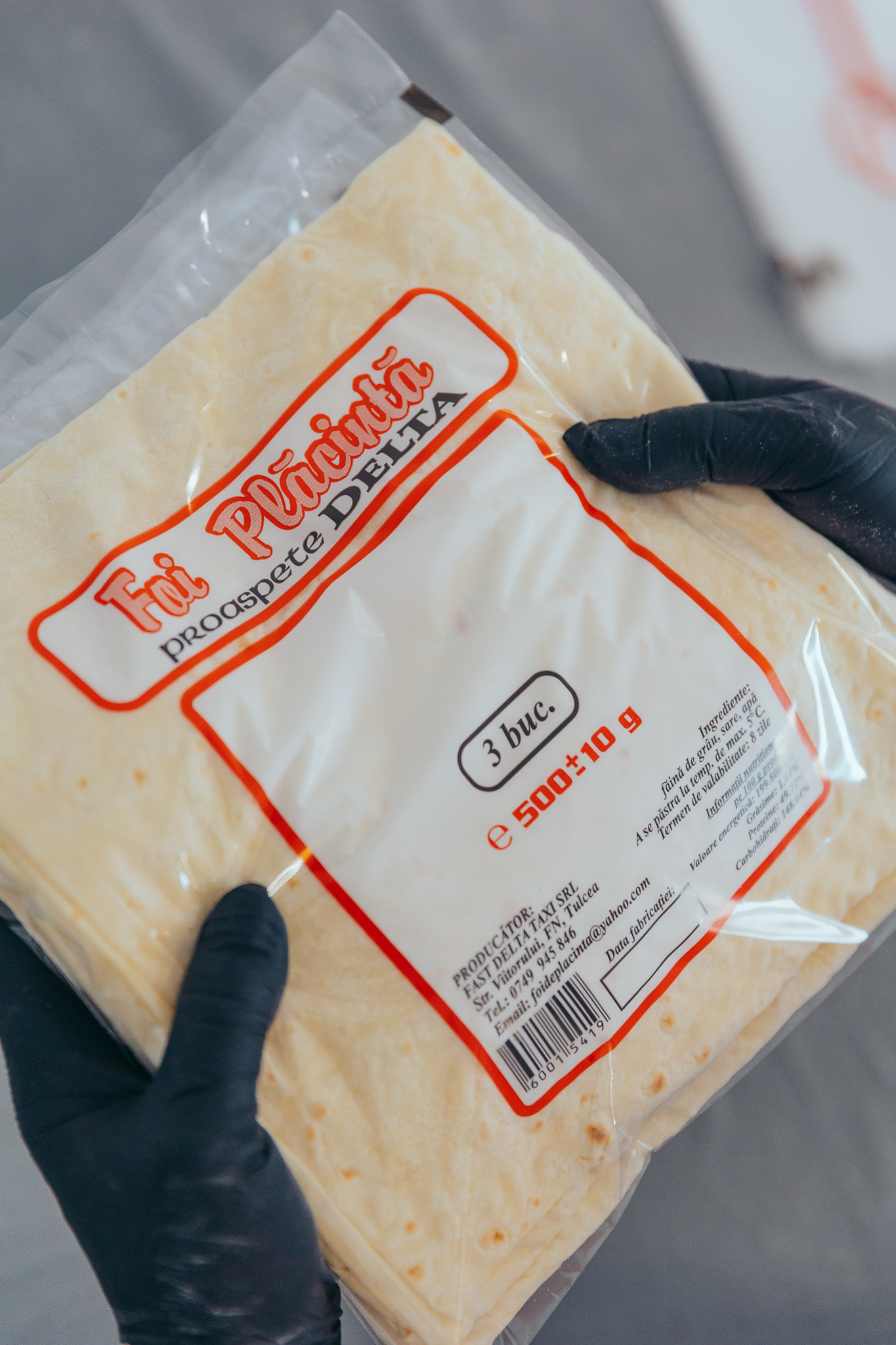 Foi de plăcintă proaspete artizanale Delta