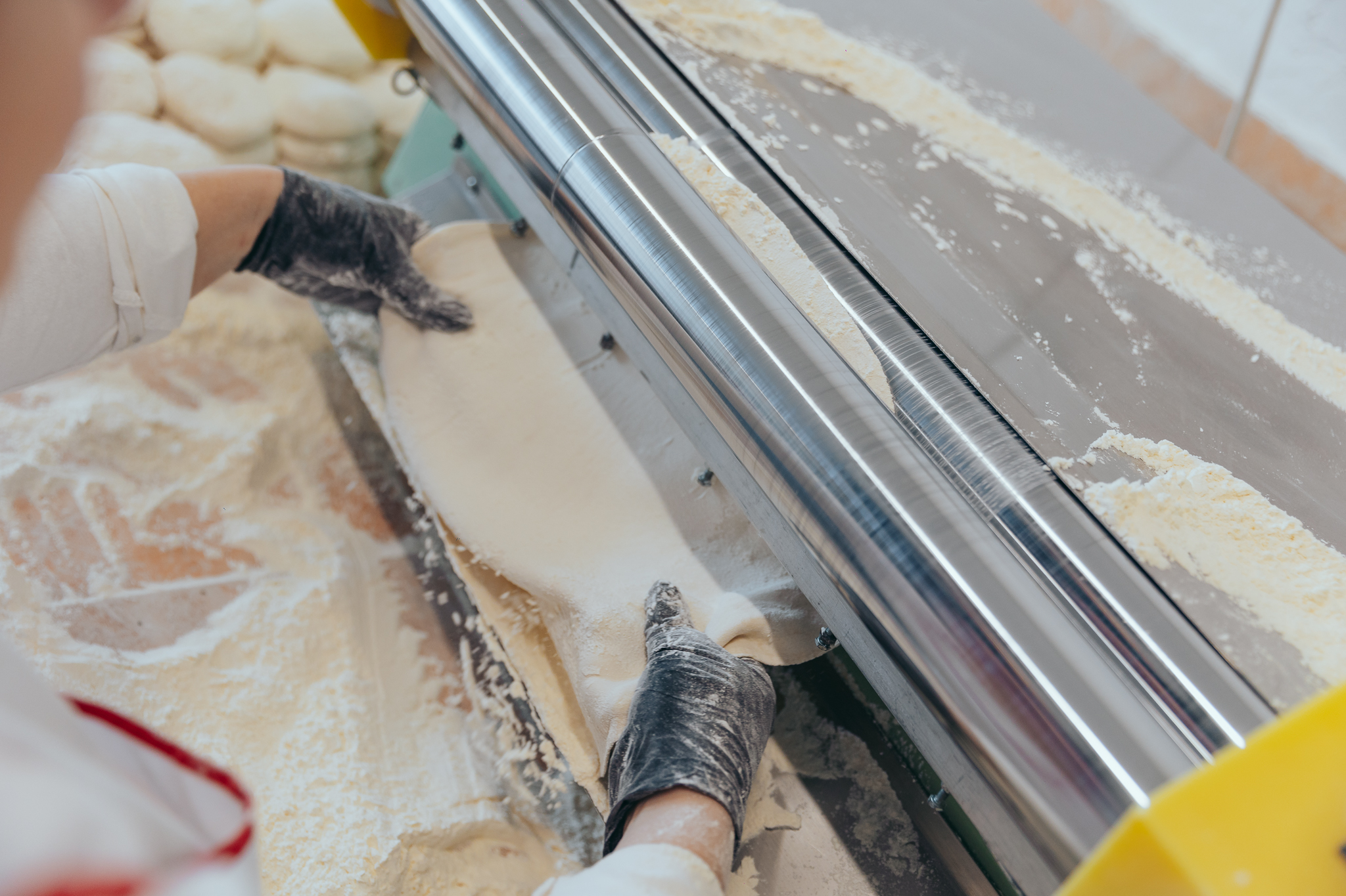 Foi de plăcintă proaspete făcute manual